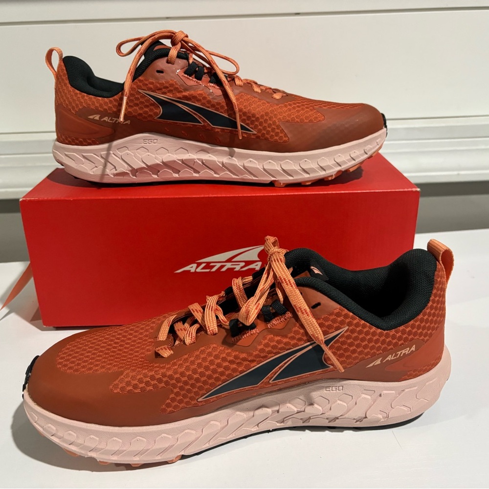 Altra Orange and Pink Athletic Shoes